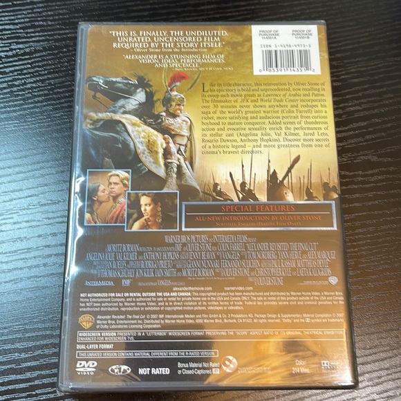 🆕 Alexander Revisited The Final Cut DVD - Picture 3 of 3
